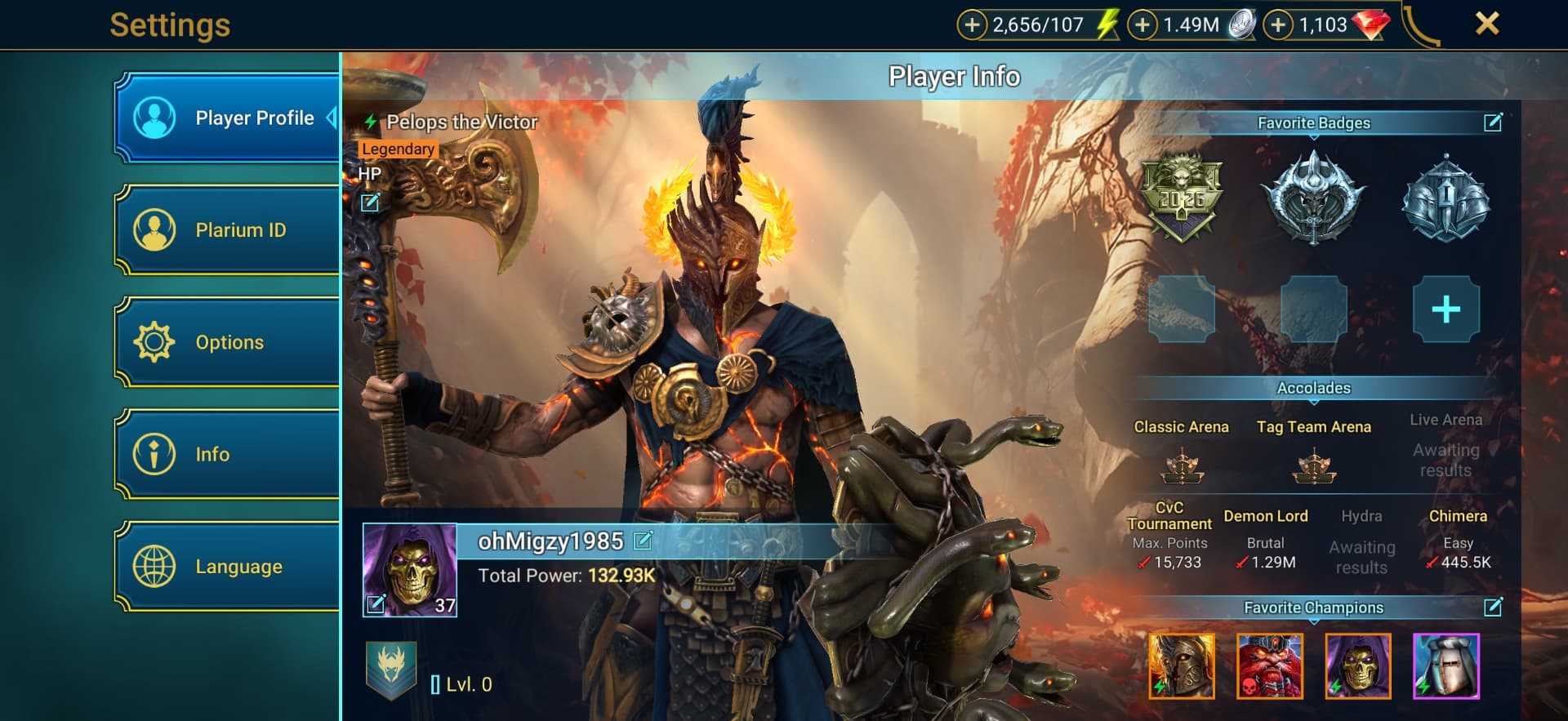Raid Shadow Legends - Level 37